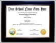 Diploma Frame with Large Border Diploma_Frame_LB_01