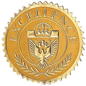 High School Gold Excellence Seal