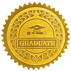 High School Gold Graduate Seal