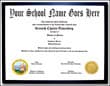 Diploma Frame with Small Border Diploma_Frame_SB_01