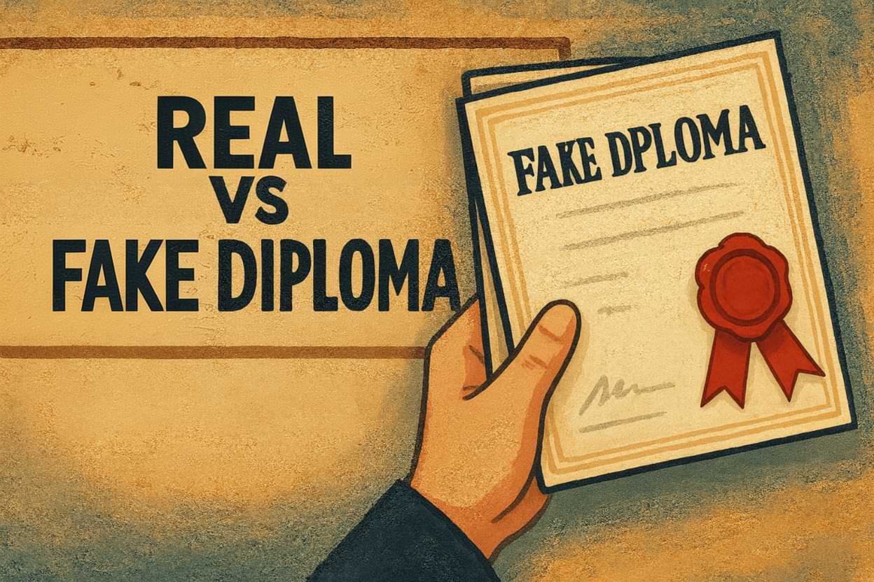 Fake Diploma vs. Real Diploma: Which Is Right for You?