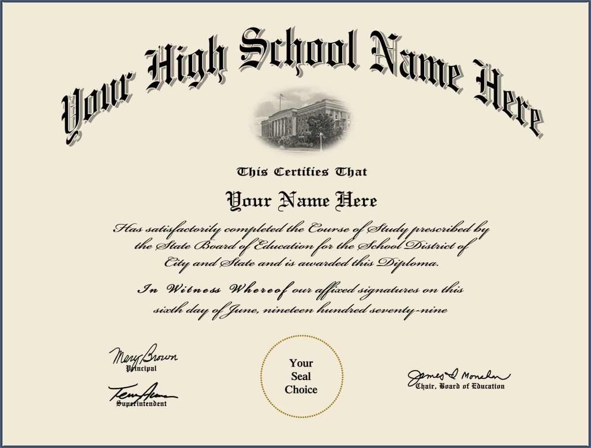 High School Diploma - Design 4 HIGH_SCHOOL_03
